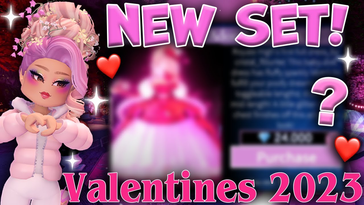 NEW Royale High VALENTINES SET 2023!?💗 New Set Collection Royale High