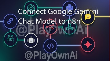 Connect Google Gemini Chat Model to n8n Integration Guide | Step-by-Step Tutorial