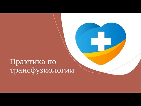 Практика по трансфузиологии