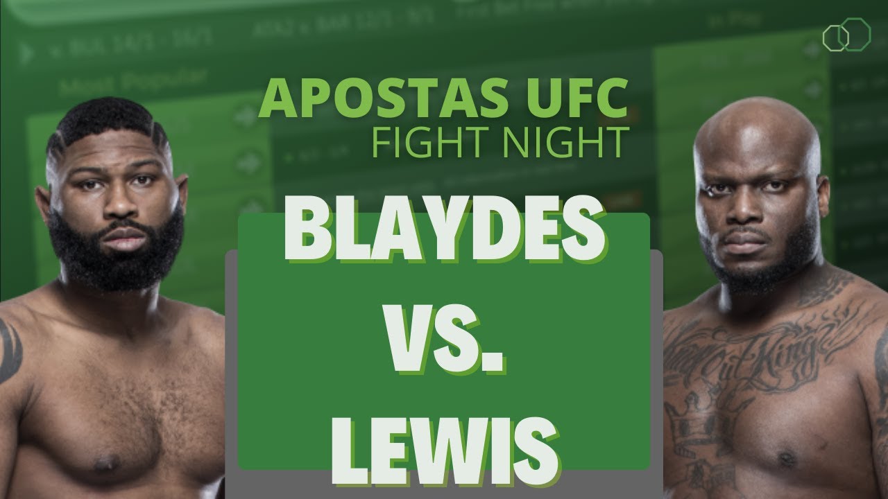 Apostas UFC Curtis Blaydes x Derrick Lewis