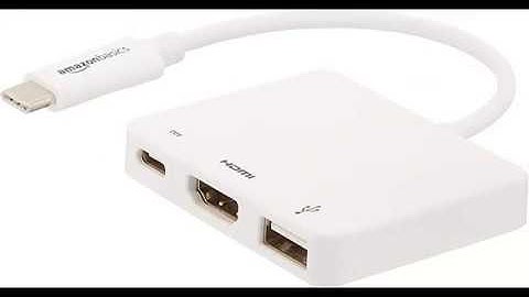 AmazonBasics USB 3.1 Type-C HDMI Multiport Adapter