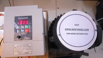 Biến tần Panaasonic VF0 Hướng dẫn cài đặt Biến tần Panasonic Tiếng Việt