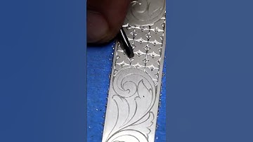 A bit of depth to bring it all to life. #handengraving #customengraving #ornamental #handcrafted