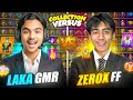 Zerox vs Laka Gamer🥶 First Time Collection Verses😱 Who Won❓