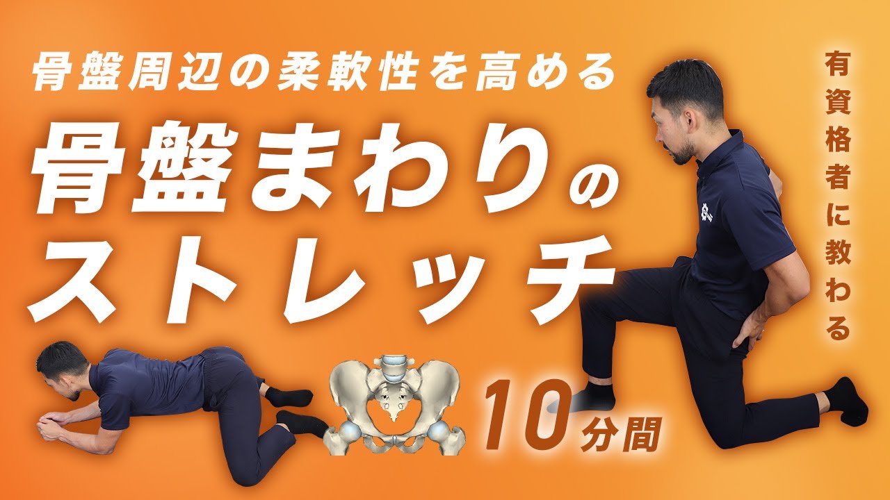 Stretching around the pelvis | Recommended for those with posture 