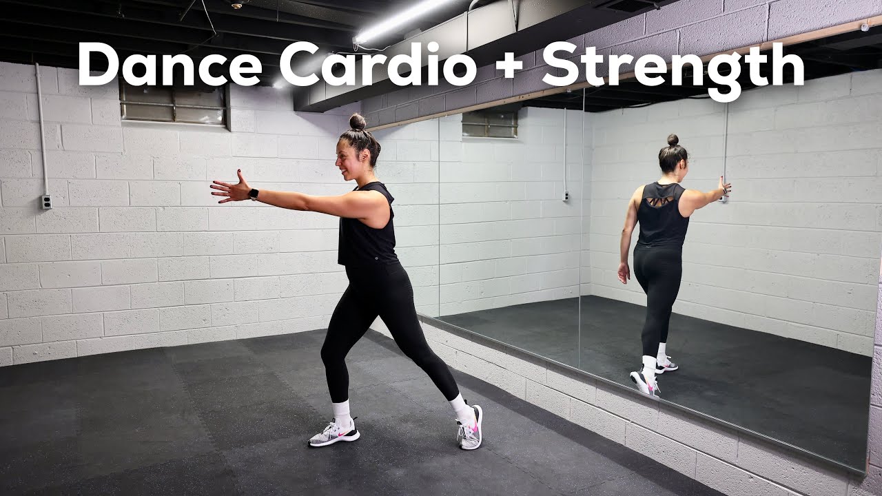 24 Min Follow Along Dance Cardio + Strength Workout - Move with Char 