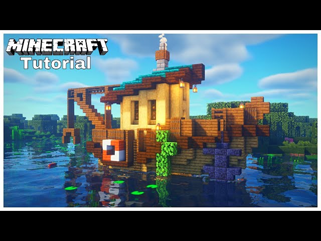 How to Build a Fisherman's Boat in Minecraft