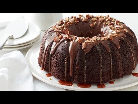 Turtle Bundt Cake | Betty Crocker Recipe - YouTube