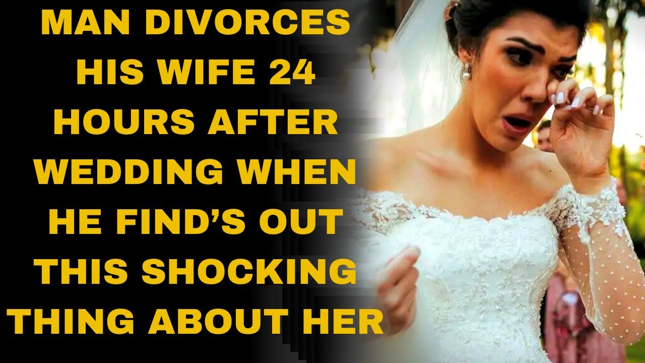 Man divorces his wife 24 hours after wedding when he find’s out this ...