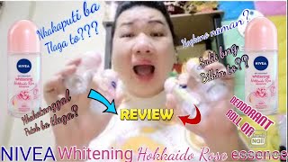 NIVEA Hokkaido Rose Essence Roll on deodorant... my Final Review.