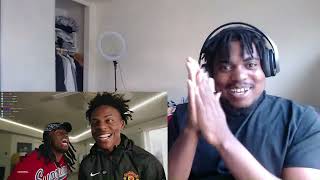 REACTION- IShowSpeed and Kai Cenat  DISSING each other in a freestyle RAP battle