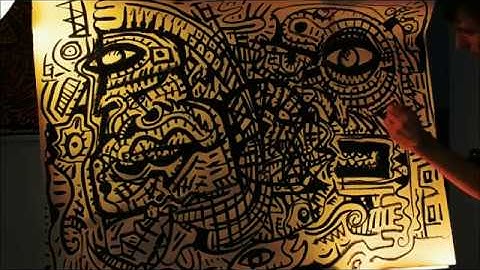 The New Mag Videopainting by Raphaël