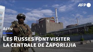 Ukraine: les Russes ouvrent les portes de la centrale nucléaire de Zaporijjia | AFP