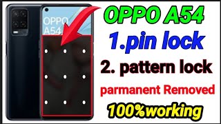 oppo a54 hard reset pattern unlock | oppo A54 lock kese todain | how to unlock pattern oppo a54