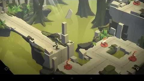Lara Croft GO : The Maze of Snakes Level 1 - The Swamp of Fangs