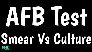 AFB Culture Test | Acid Fast Bacteria Testing | AFB Test For TB Diagnosis | AFB Smear Test |