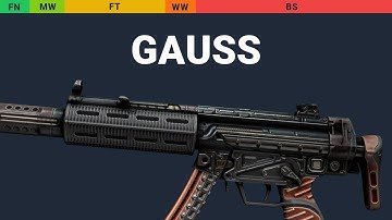 MP5-SD Gauss - Skin Float And Wear Preview