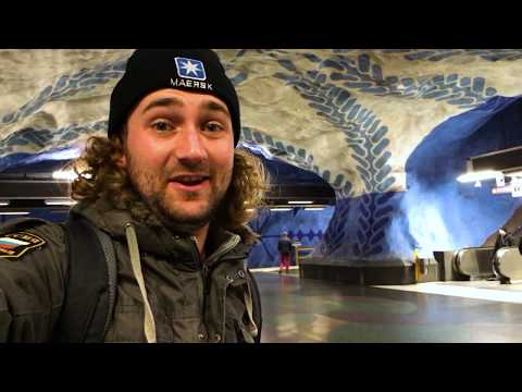 Video: Stockholm Subway Art: Panduan Visual Ke Pameran Seni Terpanjang Di Dunia