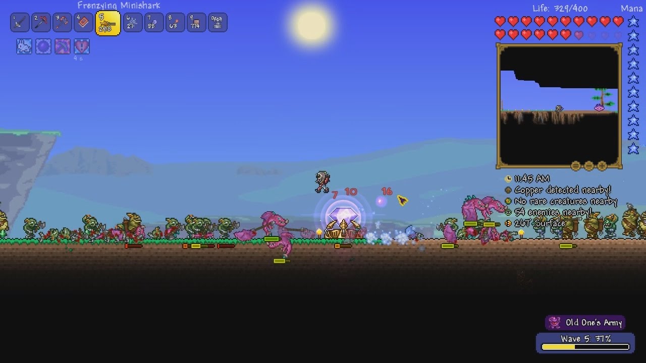 Let's Play Terraria Part 8 Bad Acting of Etheria YouTube