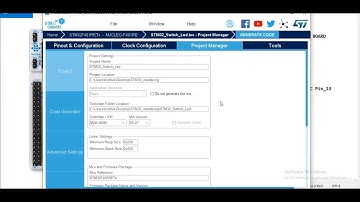 STM- LED and Switch Interfacing