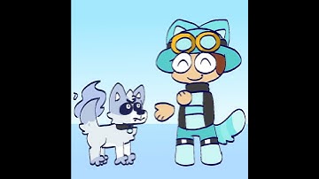 his dog hates the macarena || dave and bambi oc