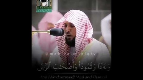 ولقد أتينا موسى الكتاب القارئ الشيخ ماهر المعيقلي