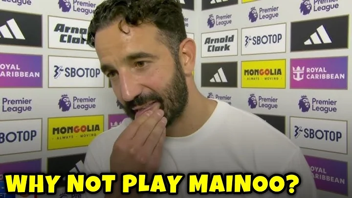 Ruben Amorim explains why Kobbie Mainoo hasn't played a single minute so far this season!