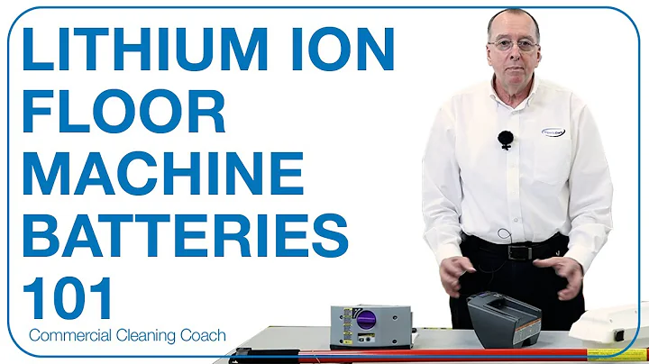 Lithium Ion Floor Machine Batteries 101: What You Need to Know