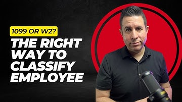 1099 vs  W2: The Costly Mistake Business Owners Make When Classifying Workers