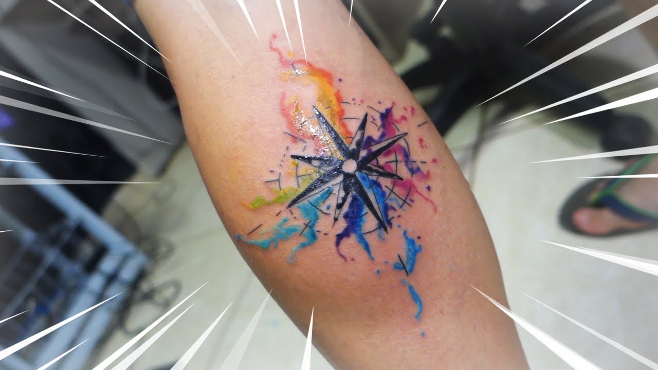 FIZ UMA TATUAGEM COLORIDA ‹ Ravanha › - YouTube