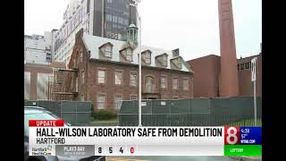 Applications Withdrawn Concerning Demolition of Hall-Wilson Laboratory