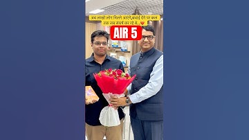 UPSC Topper Rank 5 | Akash Garg | Upsc Topper Interview 2025🔥#upsc #ytshorts #viralshorts