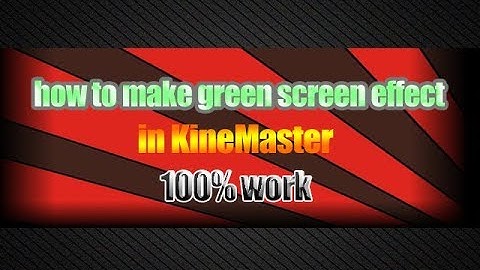 How to use green screen effect/chroma key on Android devices || by you_know_me e