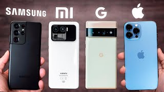 iPhone 13 Pro Max vs Pixel 6 Pro vs S21 Ultra vs Xiaomi Mi 11 Ultra - ¡QUE HUMILLACIÓN!