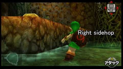 OoT3D : Swordless set up for jump B1 skip