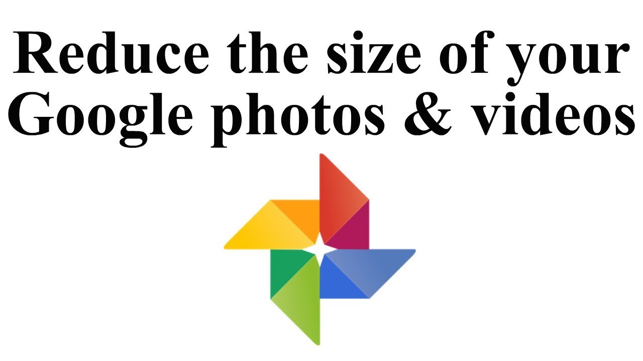 Resize Google Photos