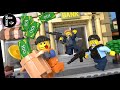 Lego Crazy Bank Robbery Cash Brothers Trash Bandits Stom Motion Action Movies Police Bomb bulldozer