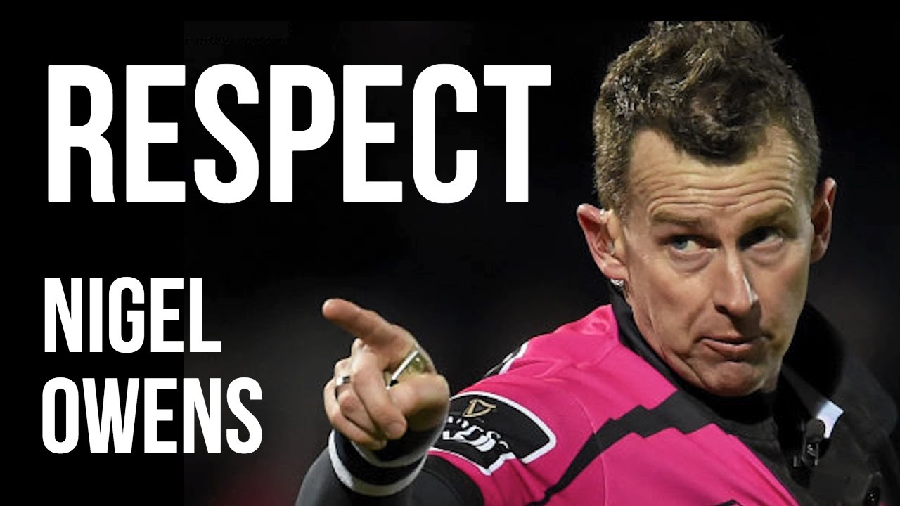 Nigel Owens Respect London Real Youtube