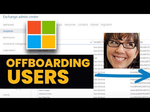 Offboarding Users in Office 365 - Firing Megan Bowen