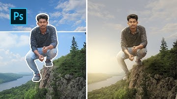 Photoshop Manipulation Surreal Tutorial - Big Human
