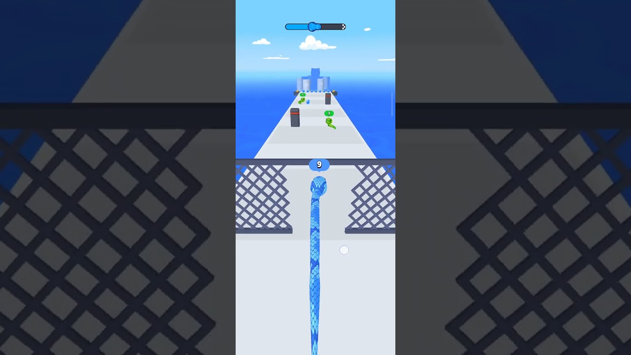 Snake Run Race Level - 1 - Gameplay walkthrough 