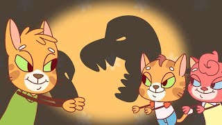 Cat Family - SHADOW THEATRE - Cartoon for Kids