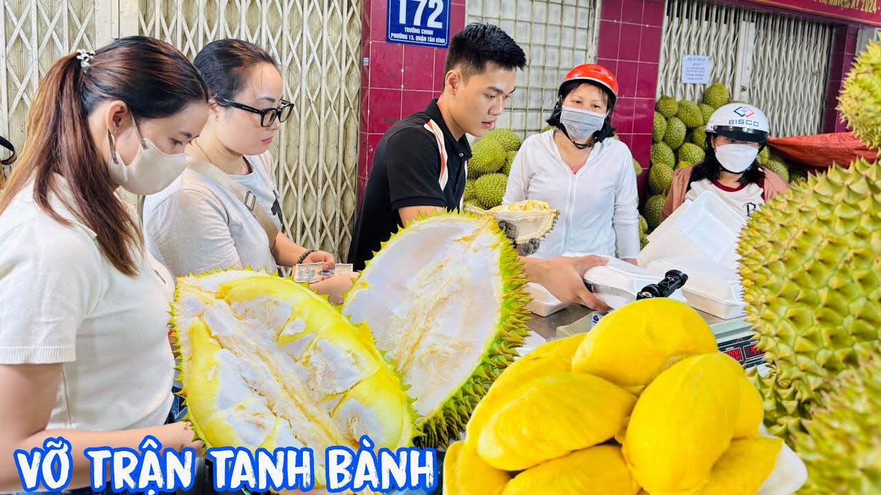 🟢Thêm 3 người đẹp  hỗ trợ! Idol khui sầu riêng ko kịp thở là có thật