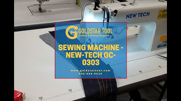 New-Tech GC-0303 Industrial Sewing Machine - Goldstartool.com - 800-868-4419