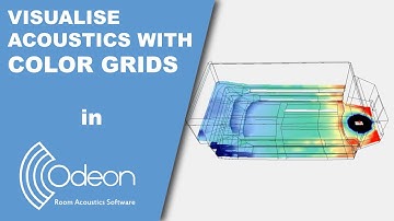 Introduction to Color Grids in ODEON Room Acoustics Software