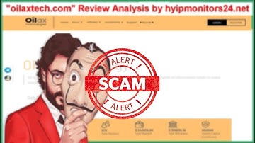oilaxtech.com" Review Analysis by hyipmonitors24.net