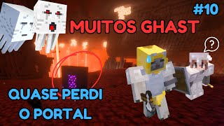 FUI NO NETHER PELA PRIMEIRA VEZ! MINECRAFT 1.20 #10