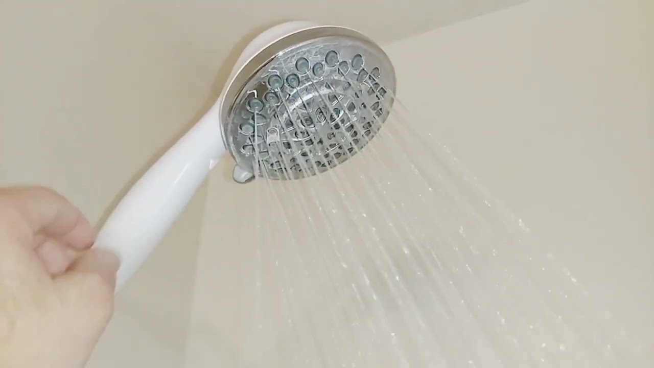 Remove hard water from your shower heads WITHOUT chemicals or vinegar