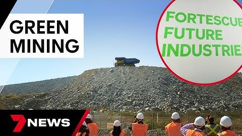 American pioneering company may hold the key towards zero-emission mining | 7 News Australia