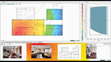 EASE Focus 3 Tutorial - Universal Sound System Modeling in 3D. Calculate Restaurant Area